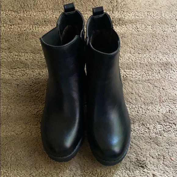 Report black heeled booties - Picture 4 of 7